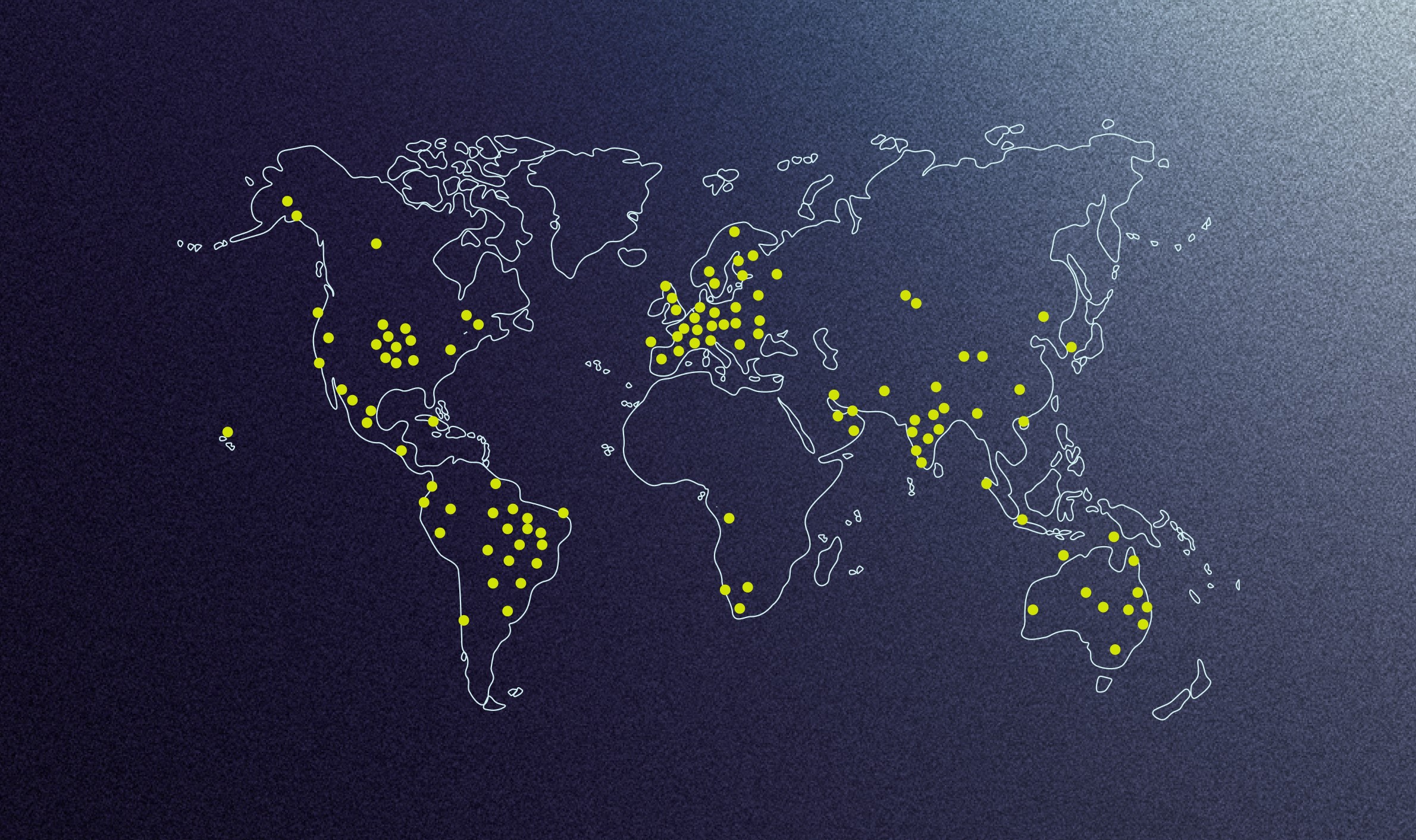 Global service and dealership network